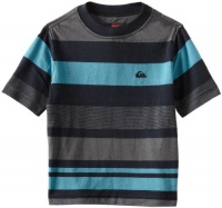 Quiksilver Boys 8-20 Reasoner Short Sleeve Knit Shirt, Black, Medium