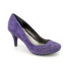 Kenneth Cole Reaction Little Chicky SU Womens Size 10 Purple Regular Suede