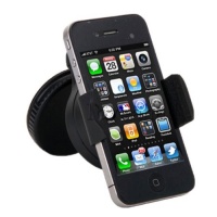 360 Degree Swivel Car Windshield Mount Holder Bracket for iPhone 4/4S, Samsung Galaxy, Ther PDA and Smart Mobile Phones