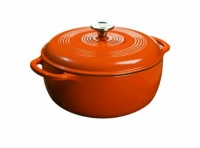 Lodge Color Dutch Oven, Pumpkin, 6-Quart