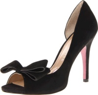 Paris Hilton Women's Senorita,Black Suede,8.5 M US