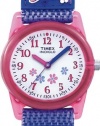 Timex Kids' T75031 Red Case Blue Fast Wrap Watch