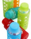 18 oz Glass Water Bottle with Silicone Sleeve