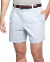 Casual is still classy with these versatile double-pleated shorts from Club Room.