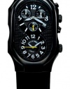 Philip Stein Men's 3B-NBY-RB Signature Black Rubber Strap Watch