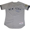 Steiner Sports MLB New York Yankees Derek Jeter 2009 Authentic Road Jersey with Inaugural Year Patch- Signed on Front