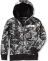 Ecko Boys 2-7 Camo Hoody, Black, 4