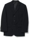 Calvin Klein Boys 8-20 Bi-Stretch Blazer, Navy, 14