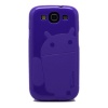 Solid Purple Androidified A2 CruzerLite TPU Case- For Samsung S III, S 3 AT&T