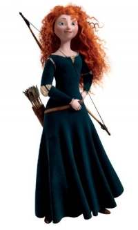 RoomMates RMK1937GM Disney Brave Merida Peel and Stick Giant Wall Decal