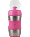 The Safe Sporter Water Bottle, Fuchsia, 12 Ounce