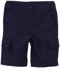 Kitestrings Boys 2-7 Little Ripsto Cargo Pocket Short, Peacoat Navy, 7