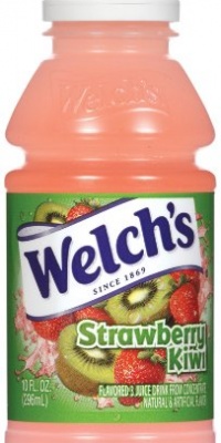 Welch's Strawberry Kiwi Drink, 10-Ounce Bottles (Pack of 24)