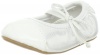 Stuart Weitzman Layette Baby Marlin Ballet Flat (Infant/Toddler),White,4 M US Toddler