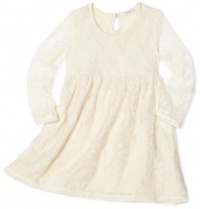 Little Ella Girls 2-6X Faithful Lace Dress, Porcelain, 2T