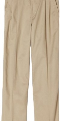 Izod Kids Boys 8-20 Pleated Twill Pant, Khaki, 20R