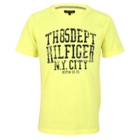 Tommy Hilfiger Jungen Pierce T-Shirt Lemon Age 10