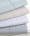 Martha Stewart Trousseau 300T Luxury Percale Queen Fitted Sheet Green (Sage)