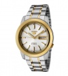 Seiko Men's SNKE54 Seiko 5 Automatic White Dial Two-Tone Stainless Steel Watch