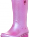 Crocs Wellie Iridescent Rain Boot (Toddler/Little Kid)