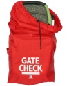 J.L. Childress Gate Check Bag For Standard and Double Strollers, Red