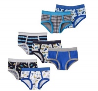 JUST ONE YOU By Carters Boys 7 Pack Briefs - Blue (2T-3T)