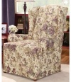 Sure Fit 121326246_PLM Chloe Wing Chair Slipcover, Plum