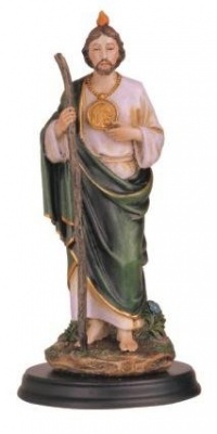 5-Inch Saint Jude Holy Figurine Religious Decoration Statue