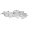 CorningWare French White 17-Piece Bake and Serve Set