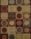 Area Rug 3x5 Rectangle Contemporary Red Color - Momeni Dream Rug from RugPal