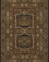 Area Rug 3x5 Rectangle Transitional Black Color - Momeni Persian Garden Rug from RugPal