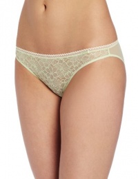 Calvin Klein Women's Lace Instinct Bikini, Cucumber, Medium