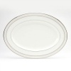 Noritake Montvale Platinum 16-Inch Oval Platter