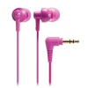 Audio Technica ATH-CKL200 Earbuds - Pink