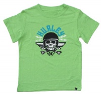 Hurley Boys 2-7 Death From Above Tee, Direct Green Heath, 5