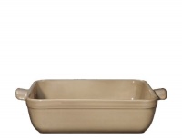 Emile Henry 10 by 10-Inch Square Baker, Sand