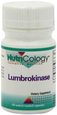 Nutricology Lumbrokinase, Capsules, 60-Count