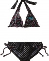 Roxy Kids Girls 2-6X Rio Halter Set, Mixed Print Black, 6X