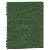 Blueline EcoLogix NotePro Notebook, Green, 11 x 8.5 Inches, 200 Pages (A10200E.GRN)