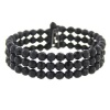 1928 Jewelry Vintage-Inspired Jet Black Beaded Bracelet