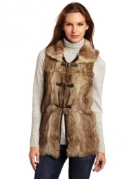 525 America Women's Rabbit Long Vest with Buckle Closures