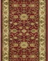 Safavieh Lyndhurst Collection LNH212F Red and Ivory Area Runner, 2-Feet 3-Inch by 12-Feet