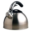 Epoca Primula Liberty Soft Grip Brushed Stainless Steel Tea Kettle 3 Quart Most Popular Model