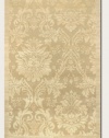 Couristan 8064/0264 Impressions Antique Damask/Gold-Ivory 8-Feet by 10-Feet Rug