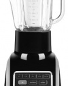 KitchenAid 5-Speed Blender with 48-Ounce Glass and 24-Ounce Accessory Jar, Onyx Black