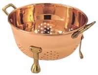 6-Inch Diameter Décor Copper Berry Colander (Unlined)