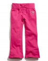 GUESS Kids Girls Active Pants, DEEP PINK (3T)