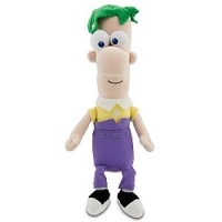 Disney Ferb Plush Mini Bean Bag Toy -- 10''