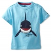 Tommy Hilfiger Boys 2-7 Moby Tee, Capri Blue, 07 Regular