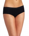 Calvin Klein Women's Infinity Flex Cheeky Short, Black, One Size